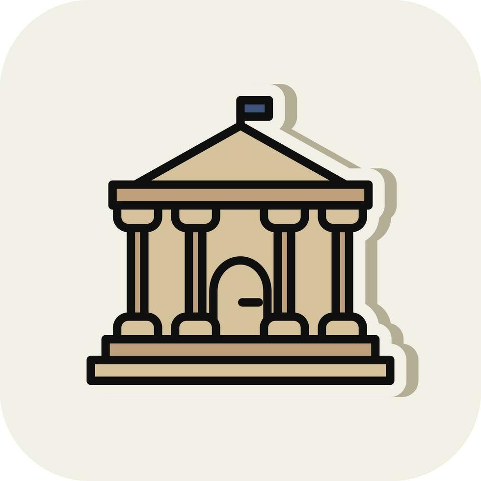 Parliament Vector Icon Design