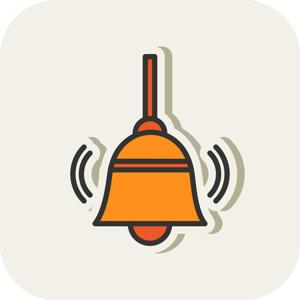 diseño de icono de vector de campana