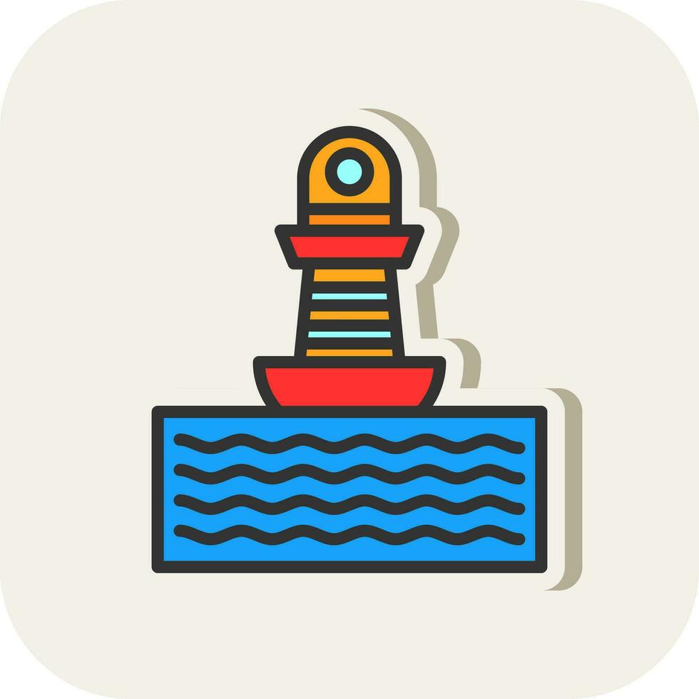 Buoy Vector Icon Design