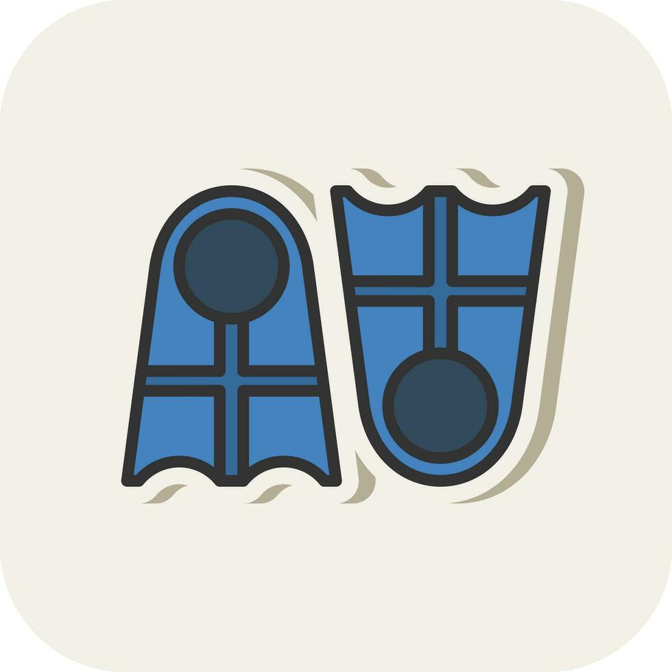 Fins Vector Icon Design