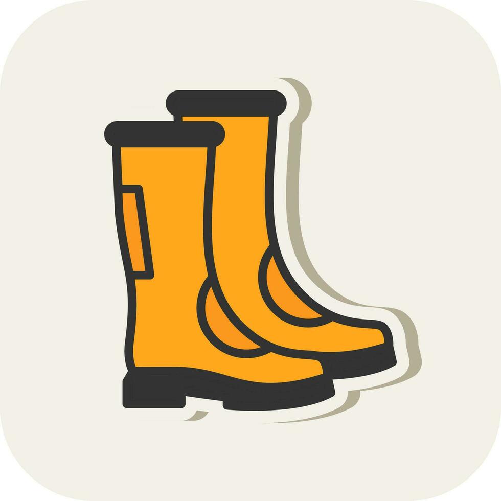 Boots Vector Icon Design