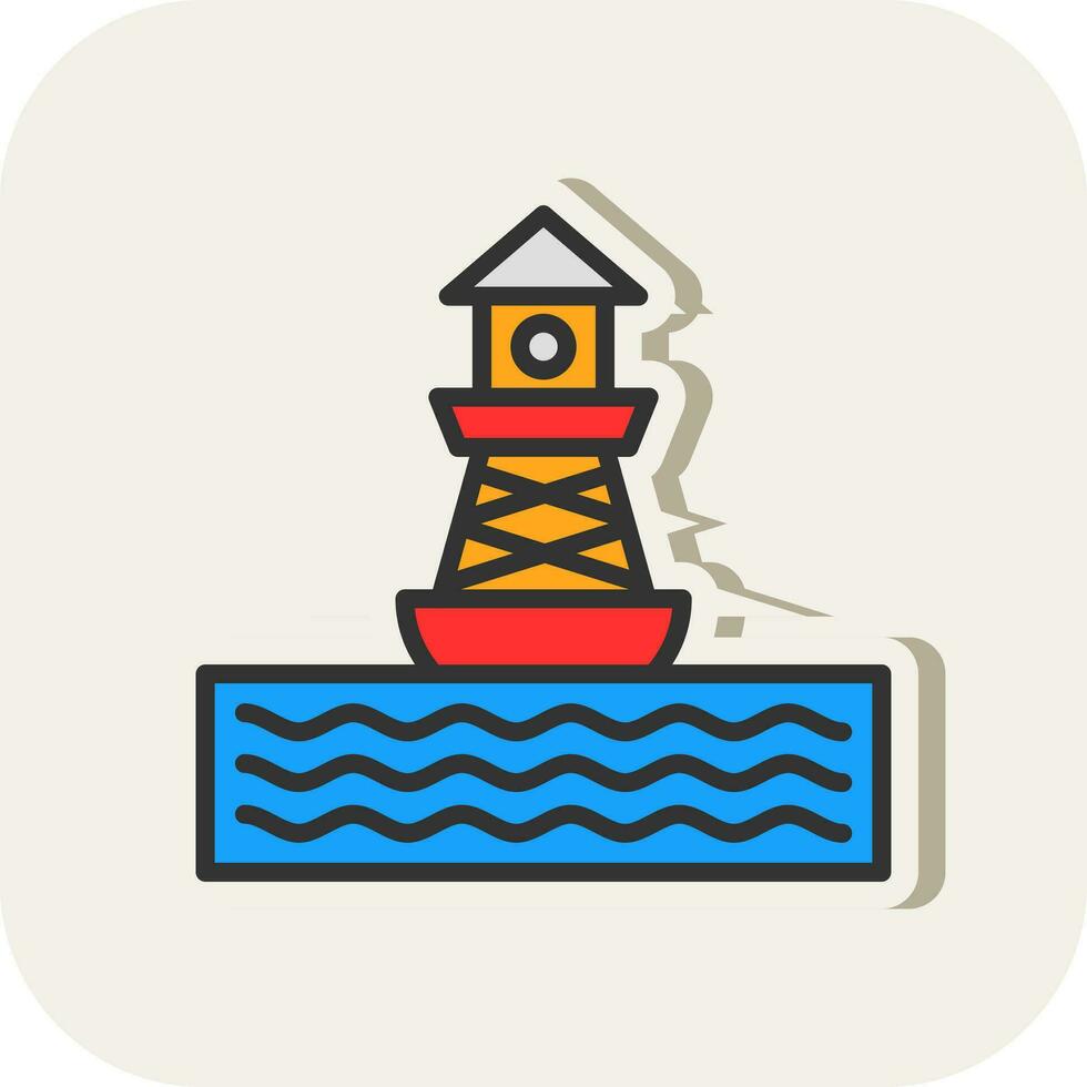 Buoy Vector Icon Design