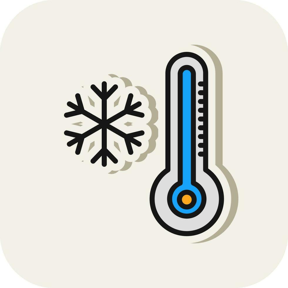 Cold Vector Icon Design