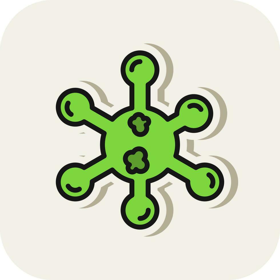 Virus Vector Icon Design