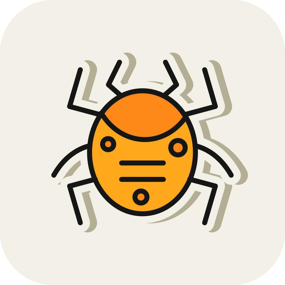 Bug Vector Icon Design