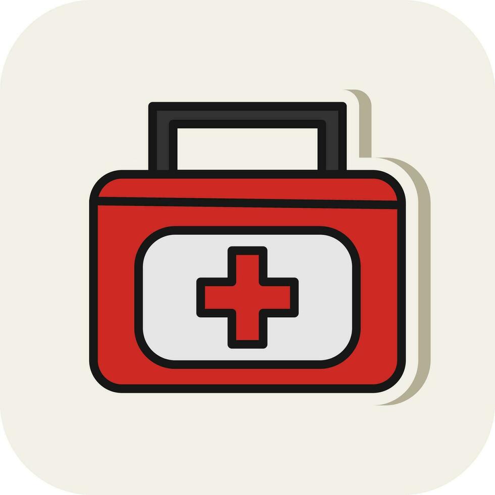 First aid Vector Icon Design