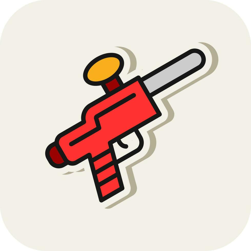 diseño de icono de vector de paintball