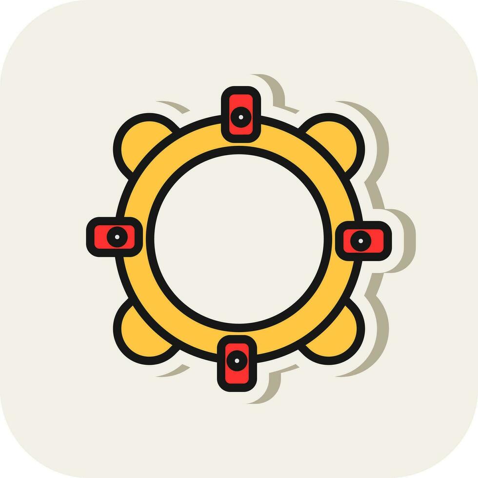 Life saver Vector Icon Design