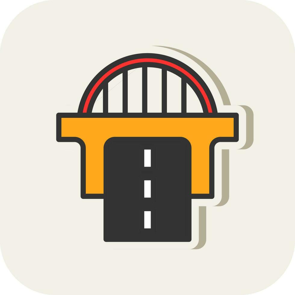 Bridge Vector Icon Design