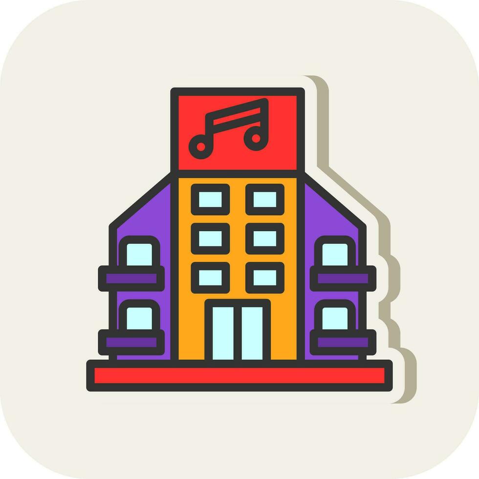 Night club Vector Icon Design