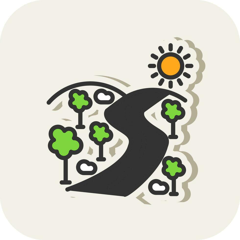 Forest Vector Icon Design