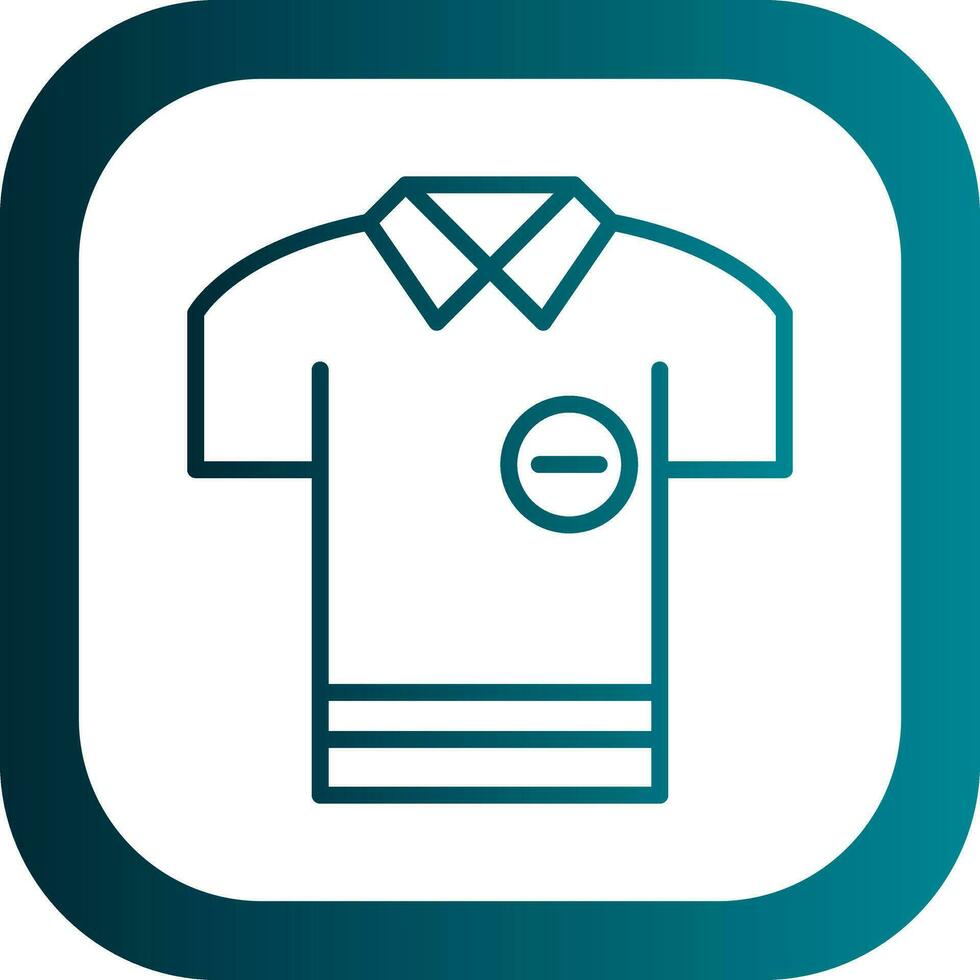 Polo shirt Vector Icon Design