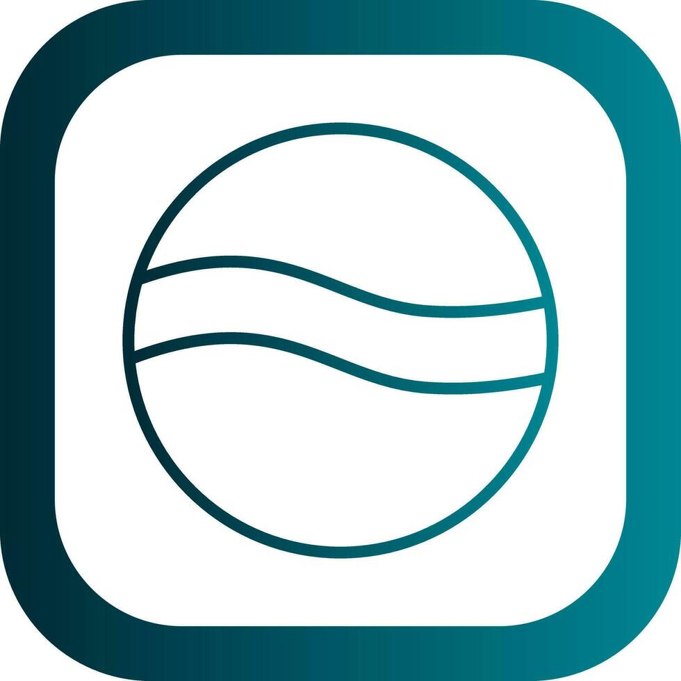 Golf ball Vector Icon Design