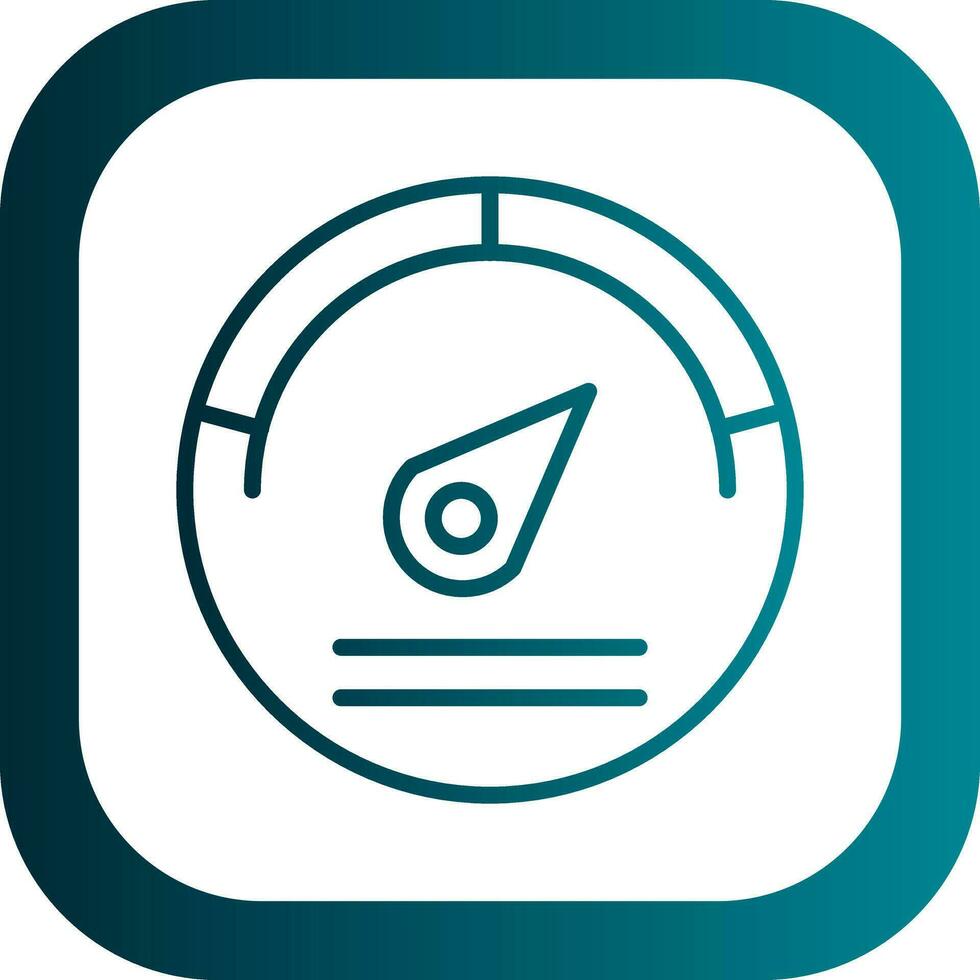 Meter Vector Icon Design