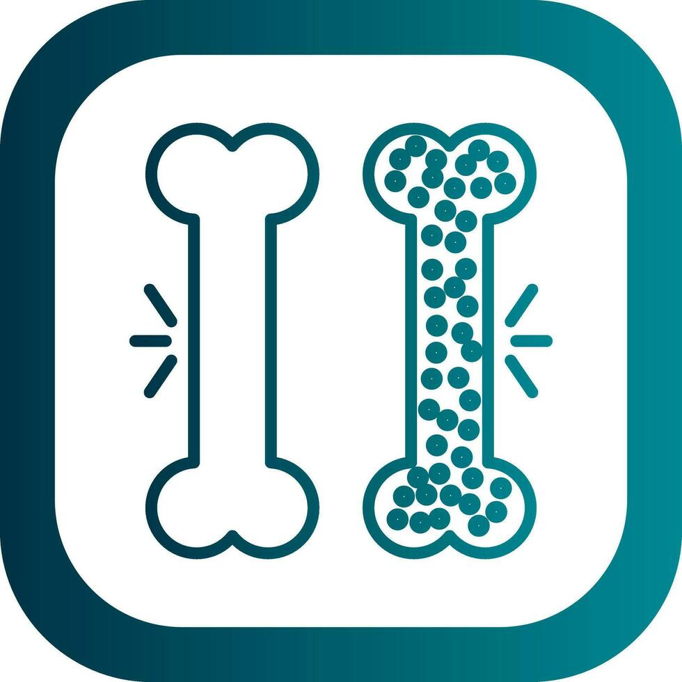 Osteoporosis Vector Icon Design