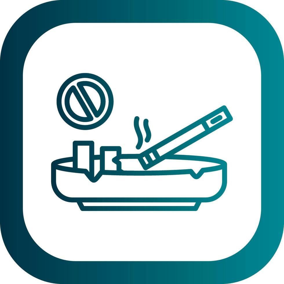 Quit smoking Vector Icon Design