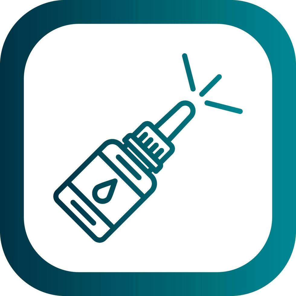 Nasal spray Vector Icon Design