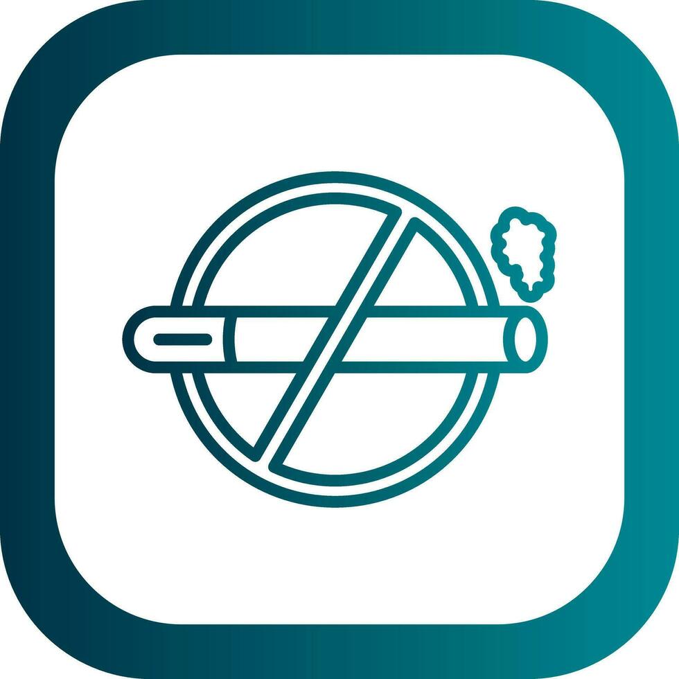 Quit smoking Vector Icon Design