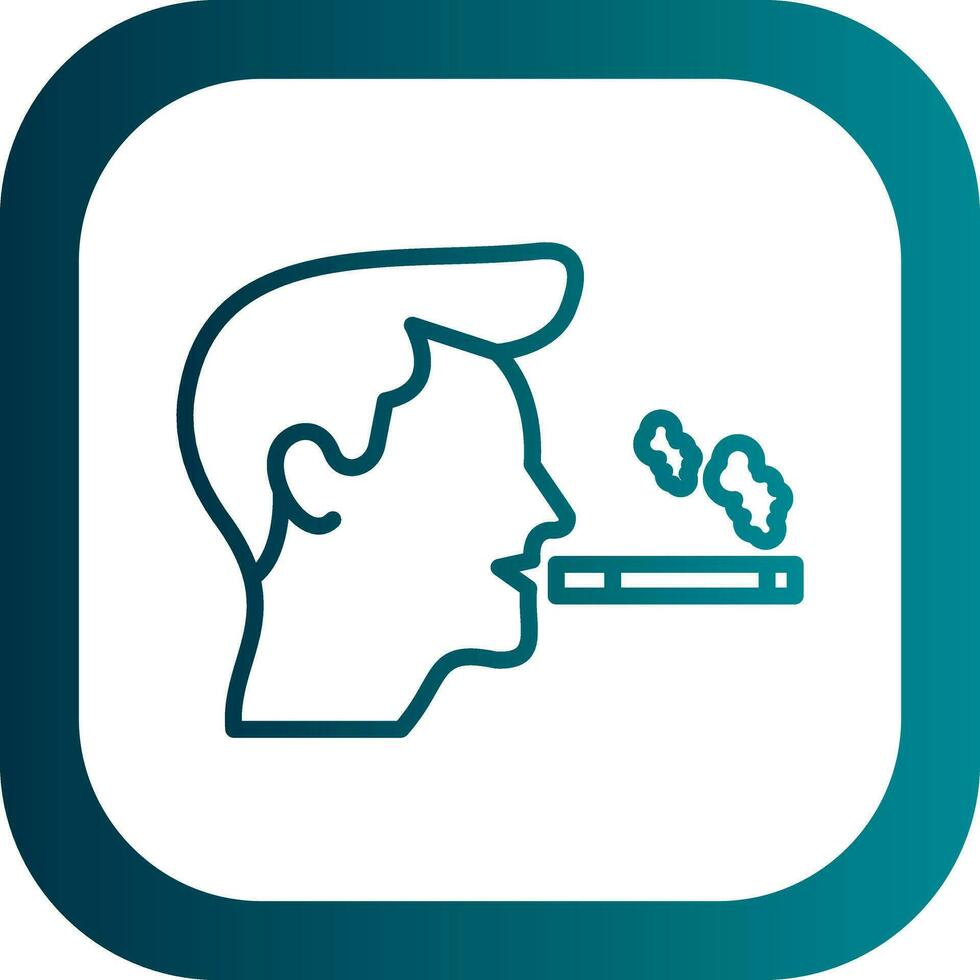 Smoked Vector Icon Design