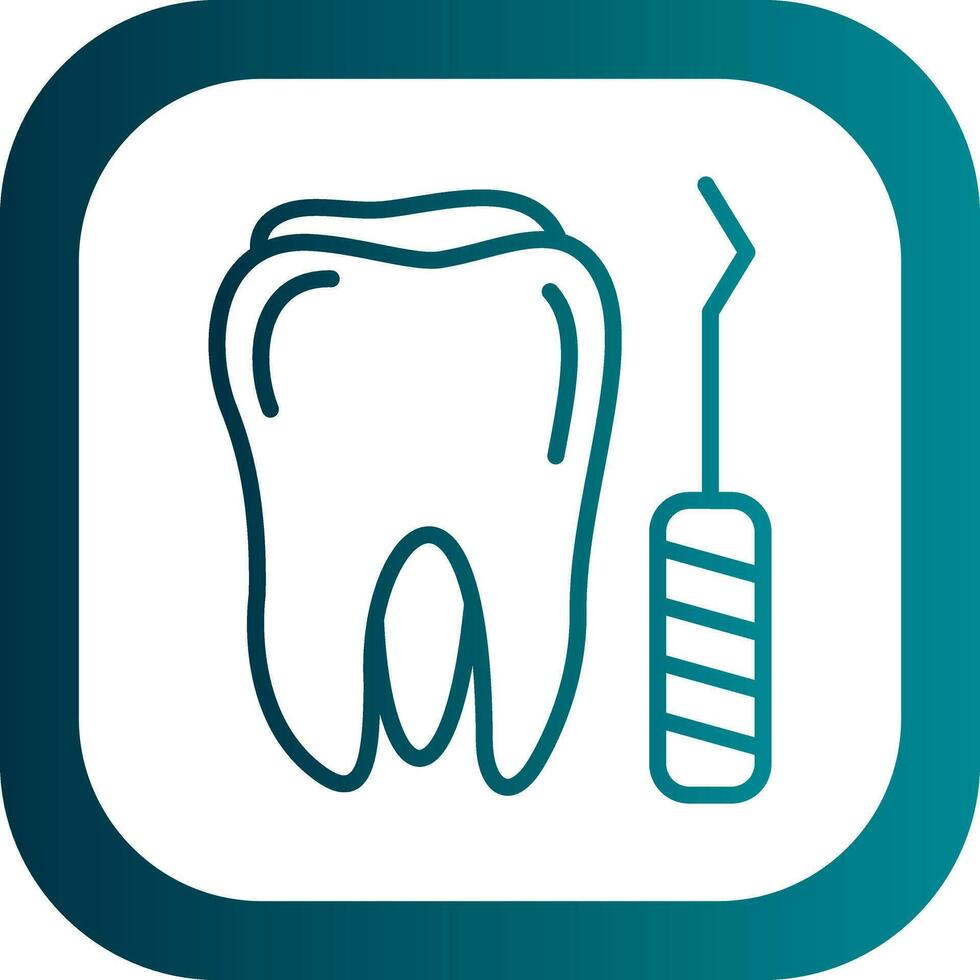 diseño de icono de vector de dentista