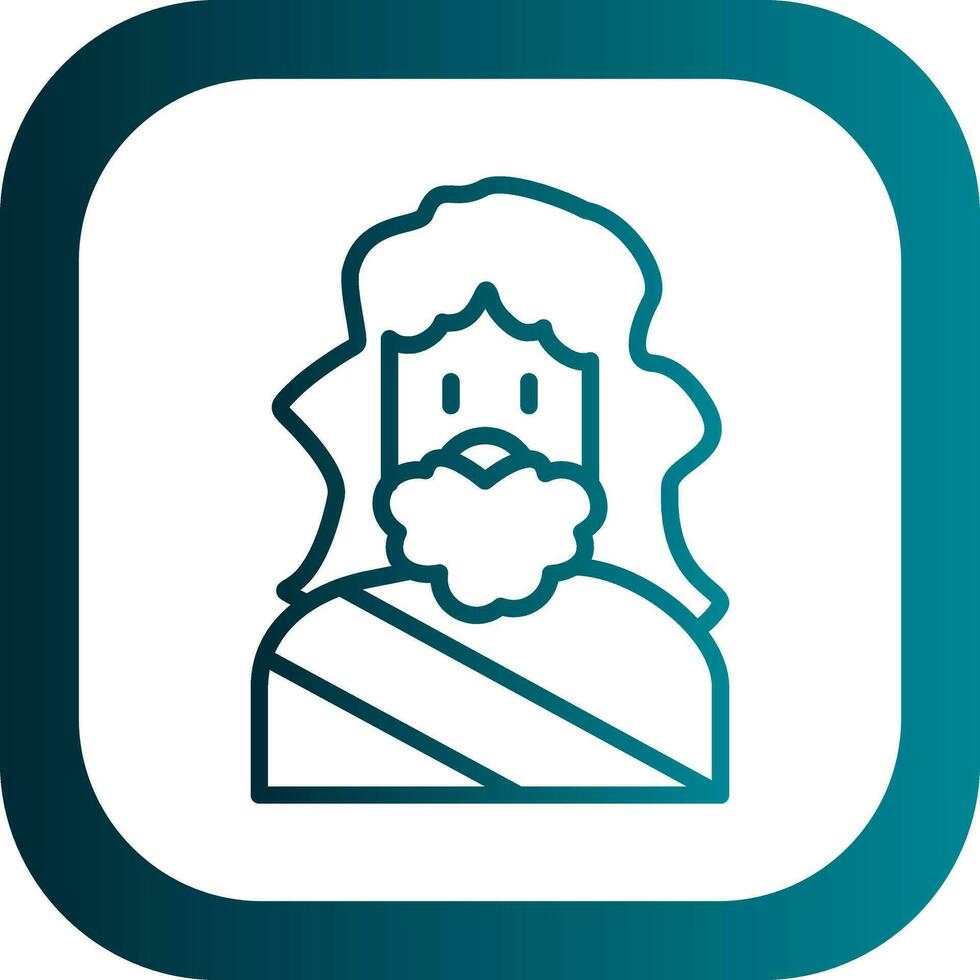 Zeus Vector Icon Design