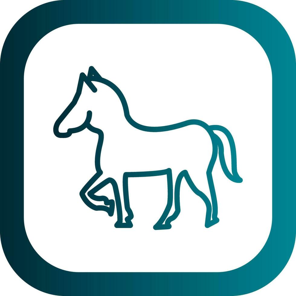 Horse Vector Icon Design