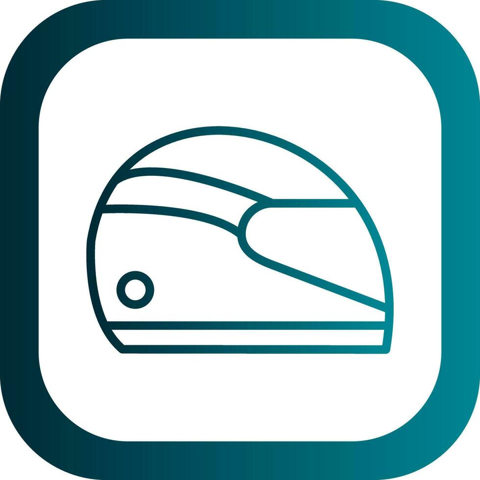 Helmet Vector Icon Design