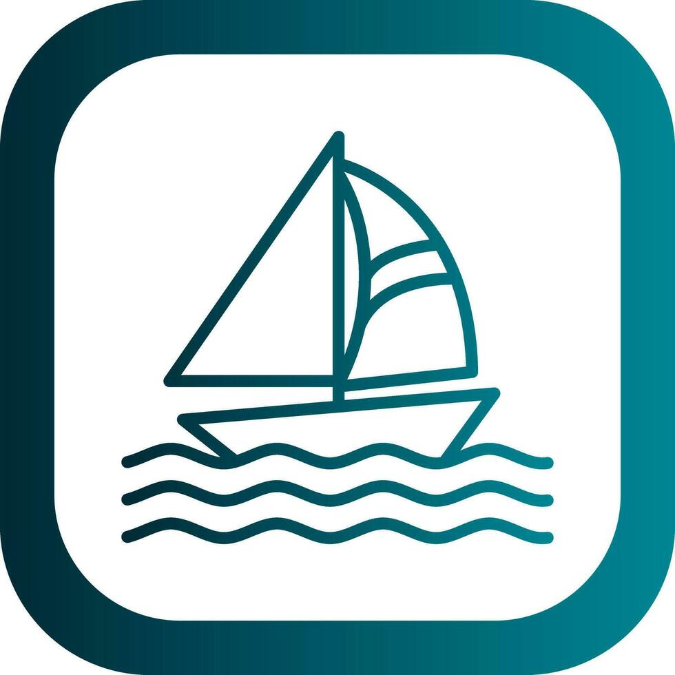 Sail Vector Icon Design