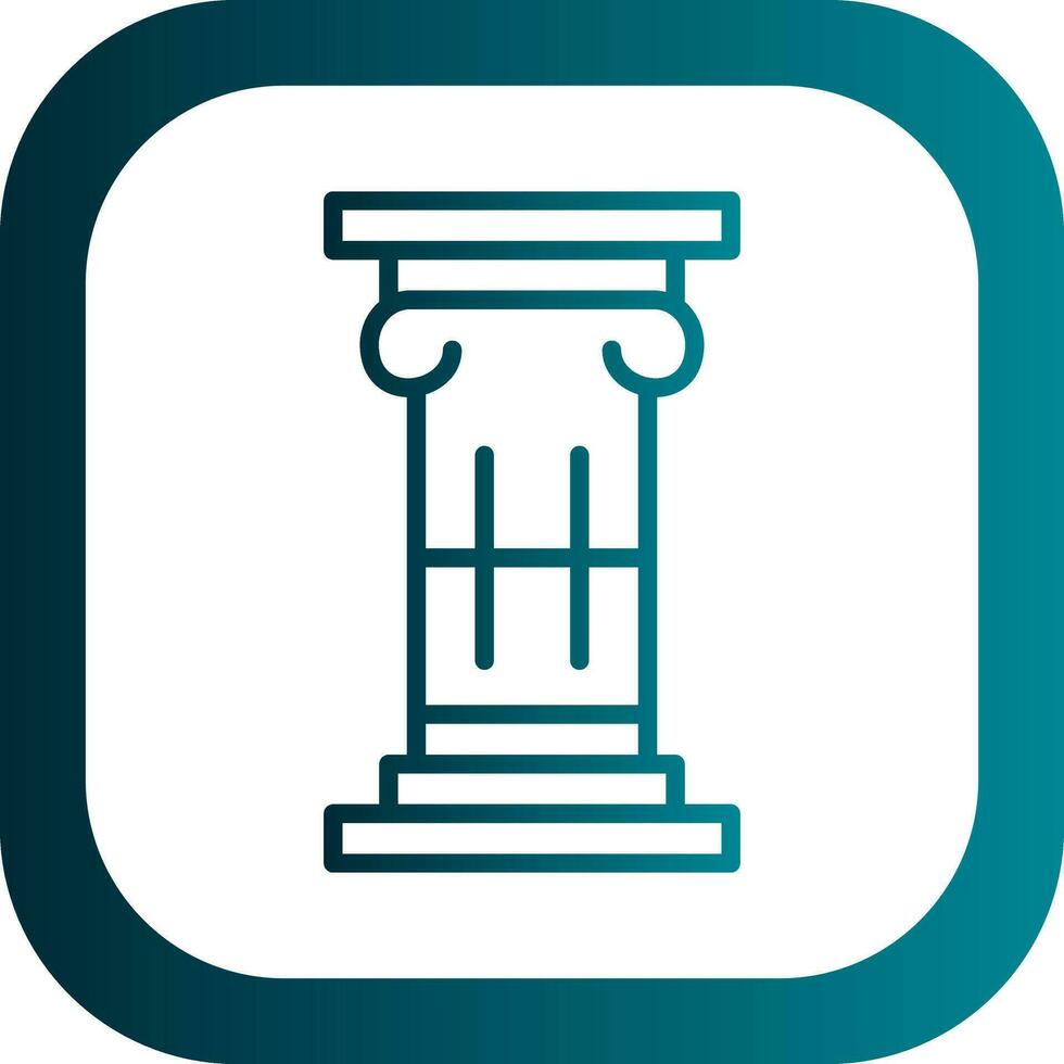 Column Vector Icon Design