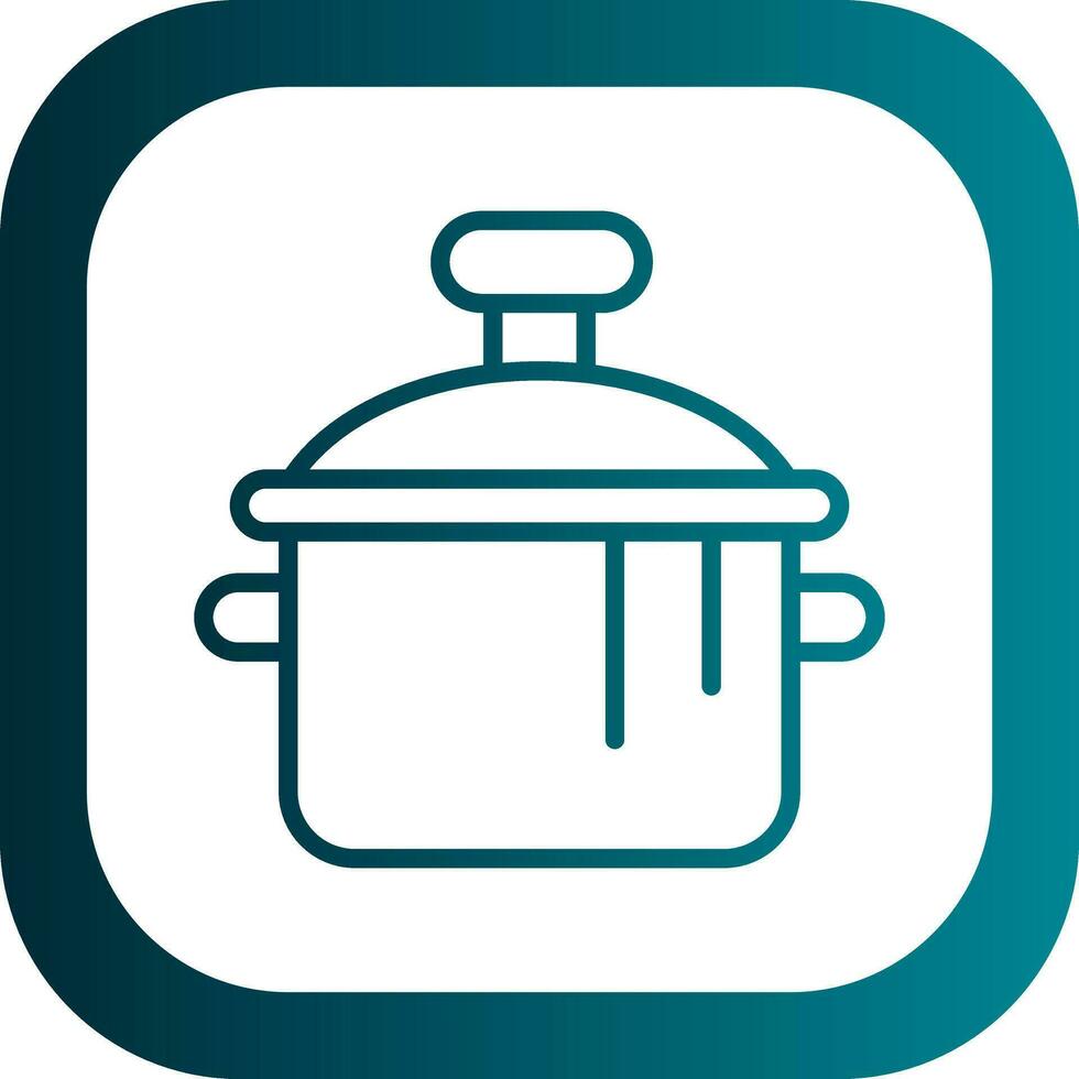 Pot Vector Icon Design