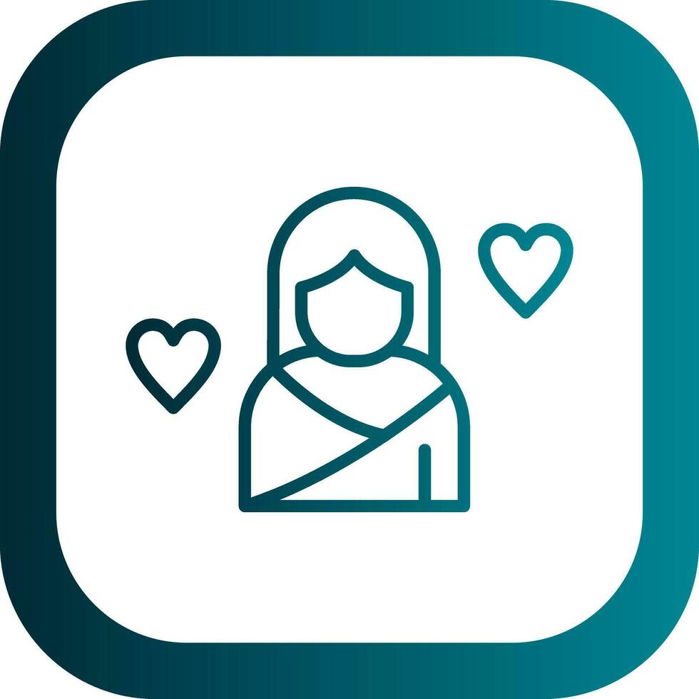 Aphrodite Vector Icon Design