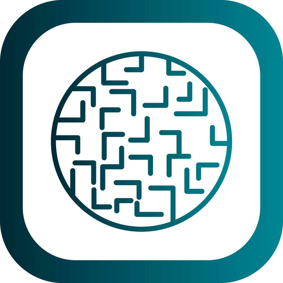 Labyrinth Vector Icon Design