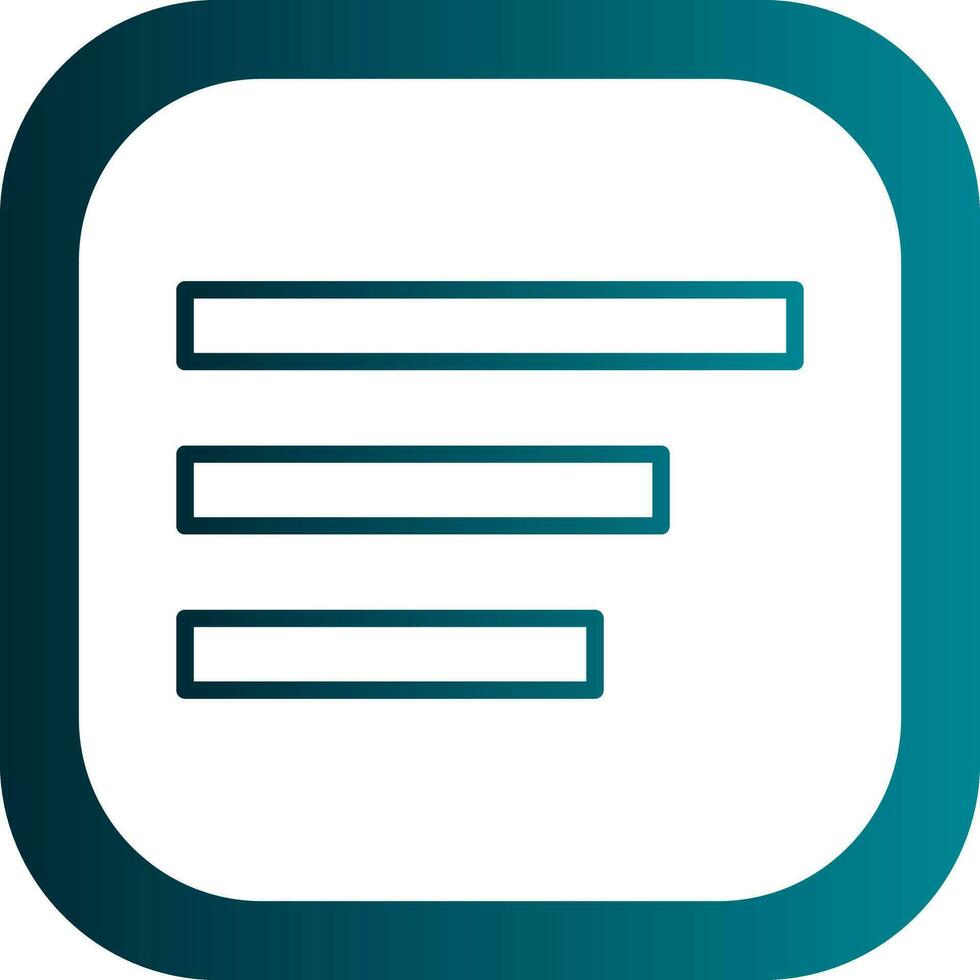 Menu Vector Icon Design