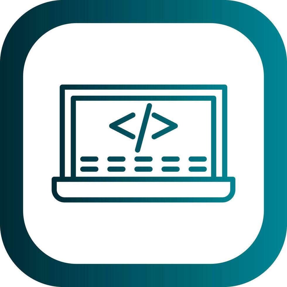 diseño de icono de vector de código