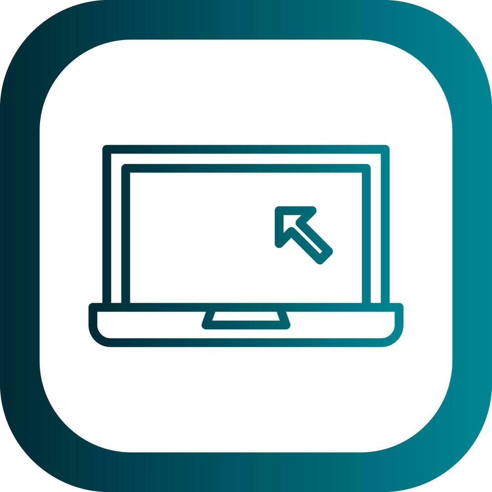 Laptop Vector Icon Design