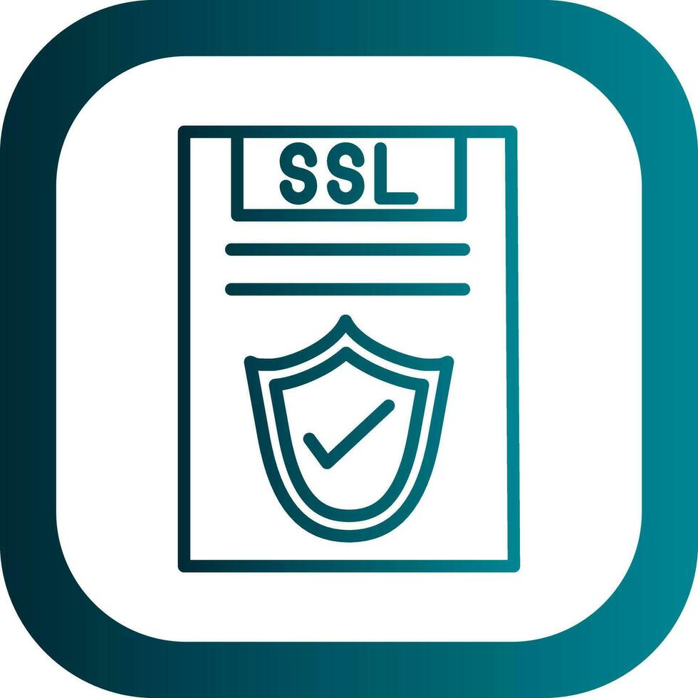 ssl vector icono diseño