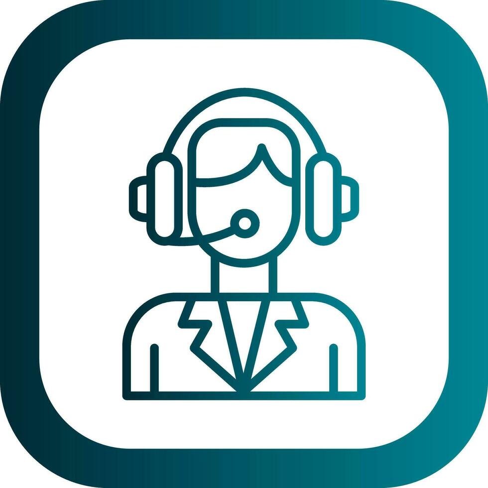 Streamer Vector Icon Design