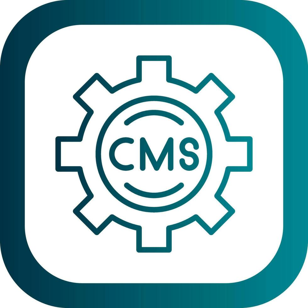 CMS Vector Icon Design