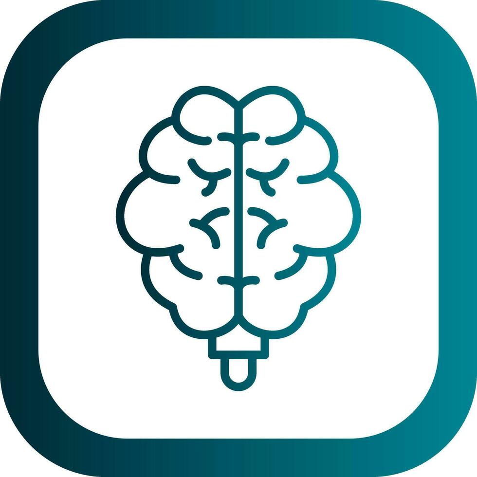 Brain Vector Icon Design