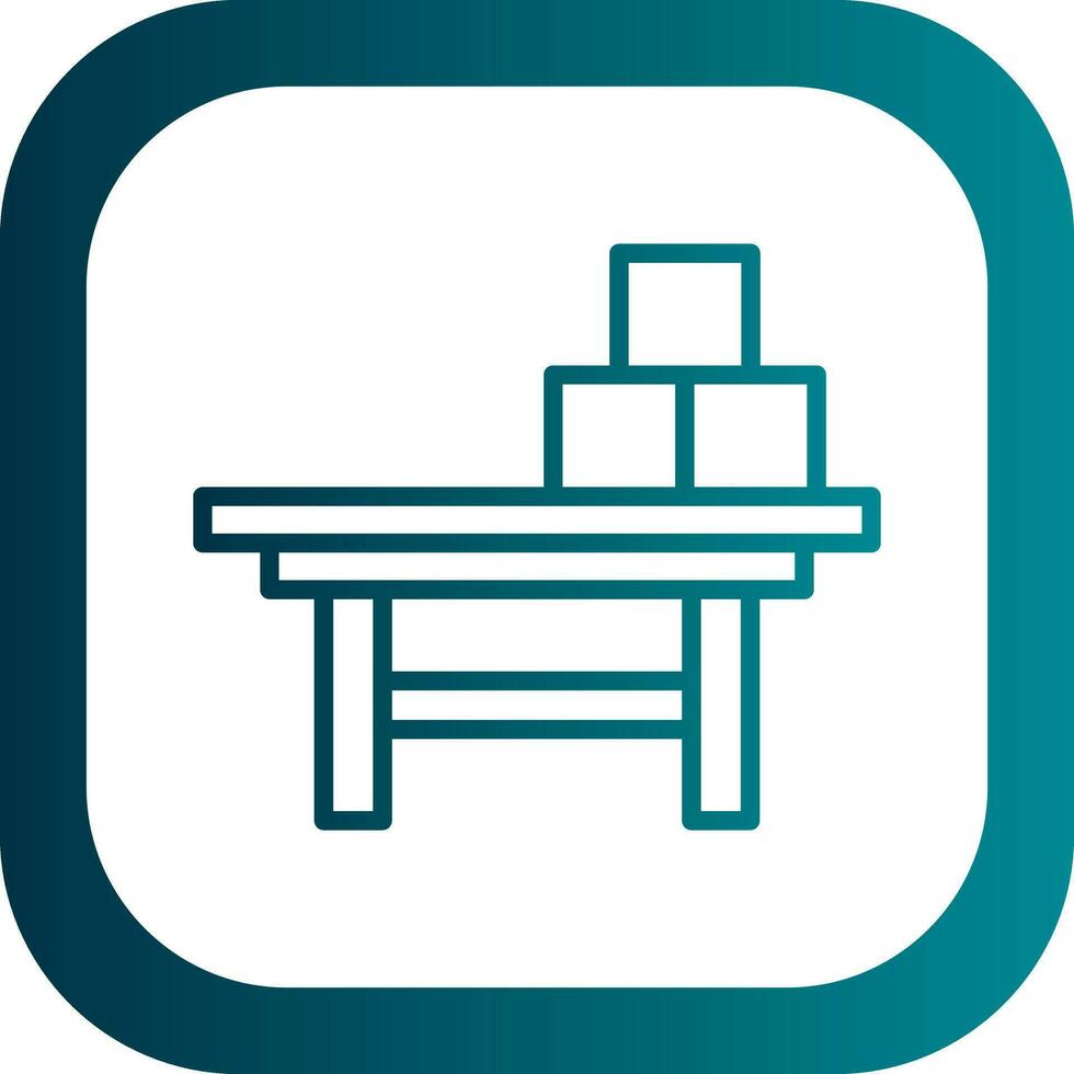 Table Vector Icon Design