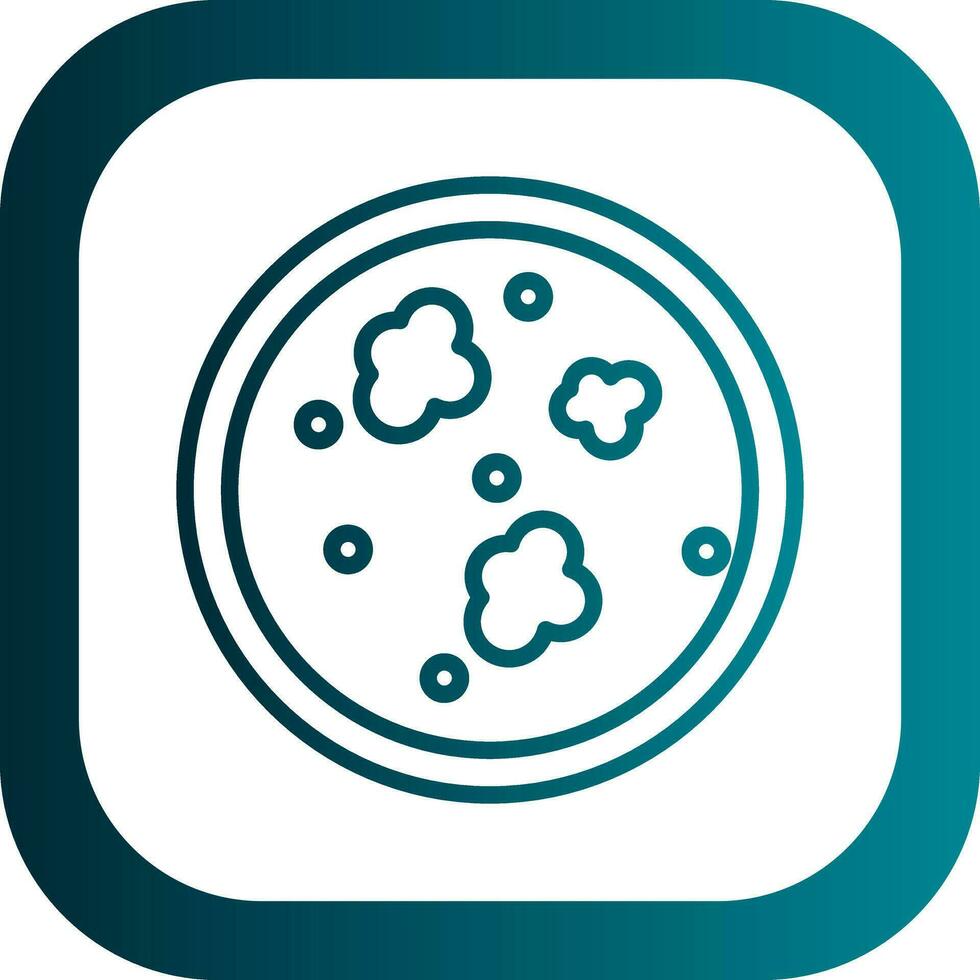 Petri dish Vector Icon Design