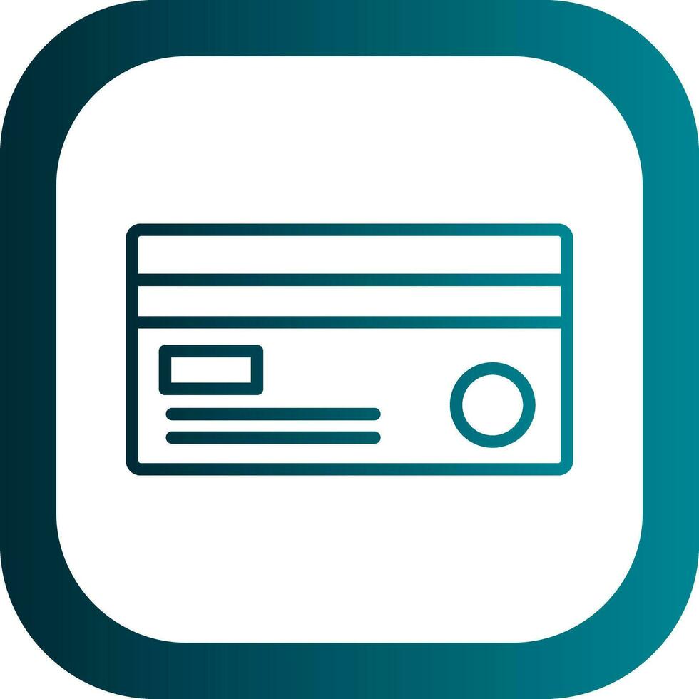 Credit card Vector Icon Design