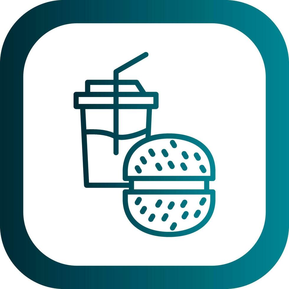Fast food Vector Icon Design