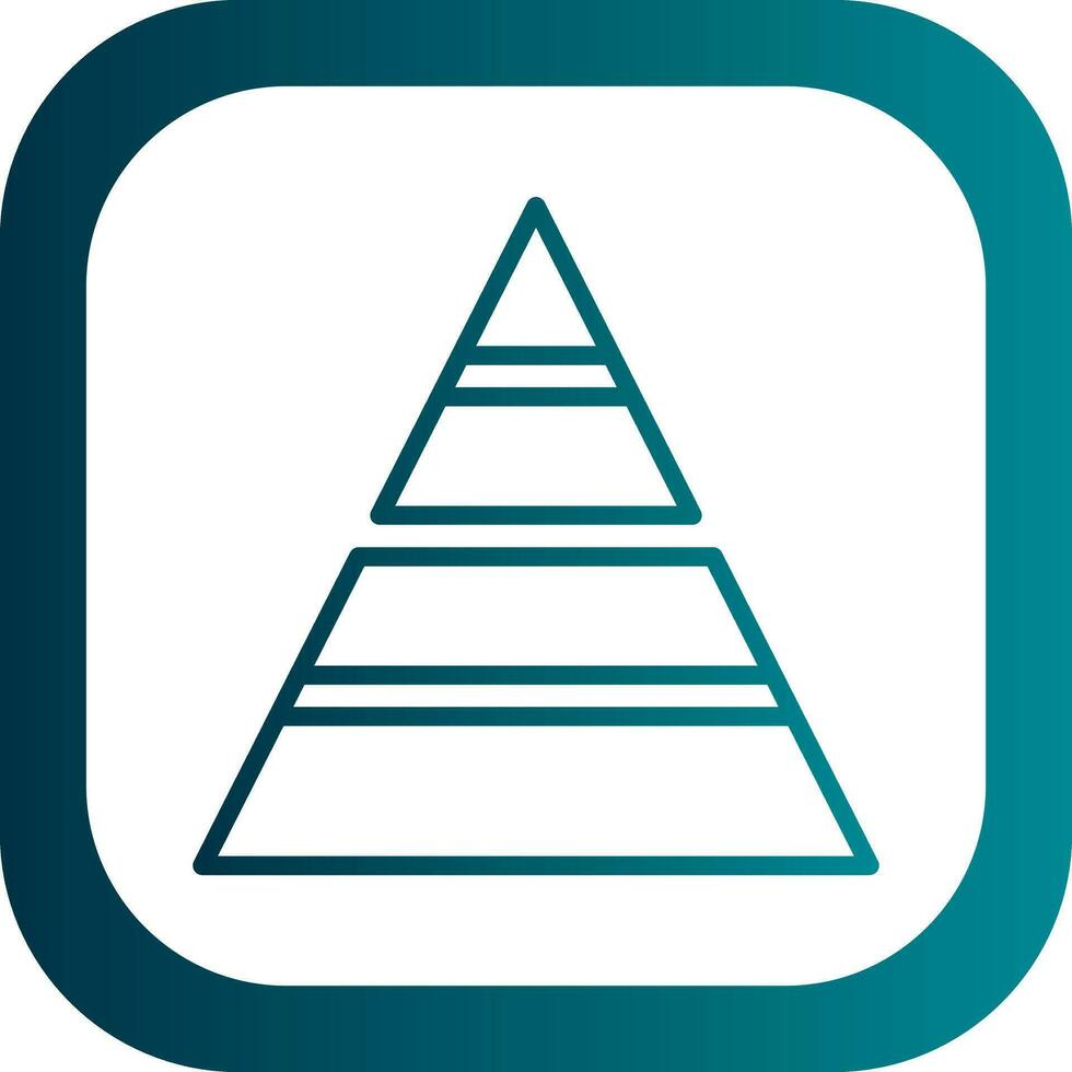 Pyramid Vector Icon Design