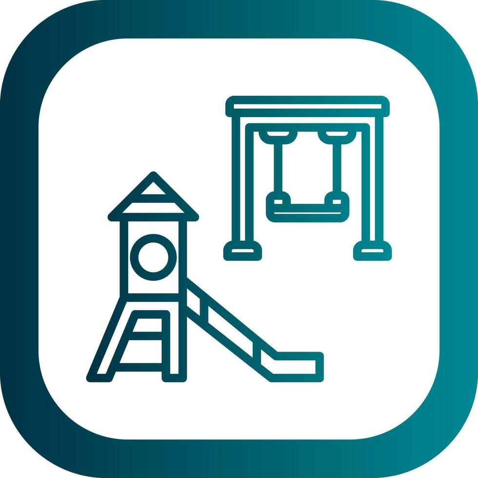 Playground Vector Icon Design