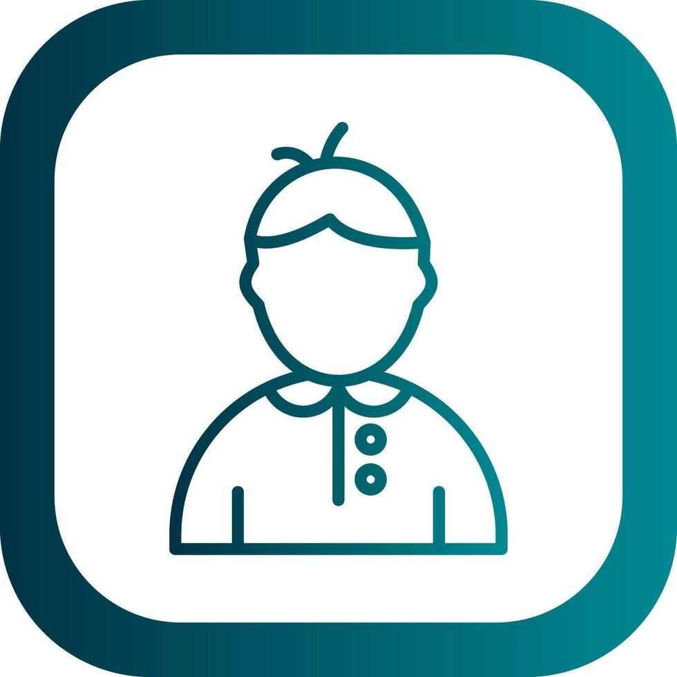 Kid Vector Icon Design