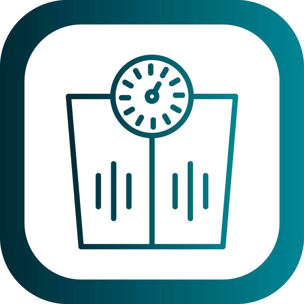 Weight Vector Icon Design