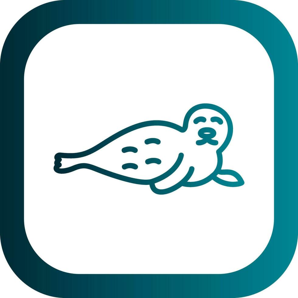 Seal Vector Icon Design