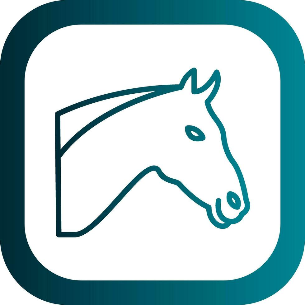 Horse Vector Icon Design