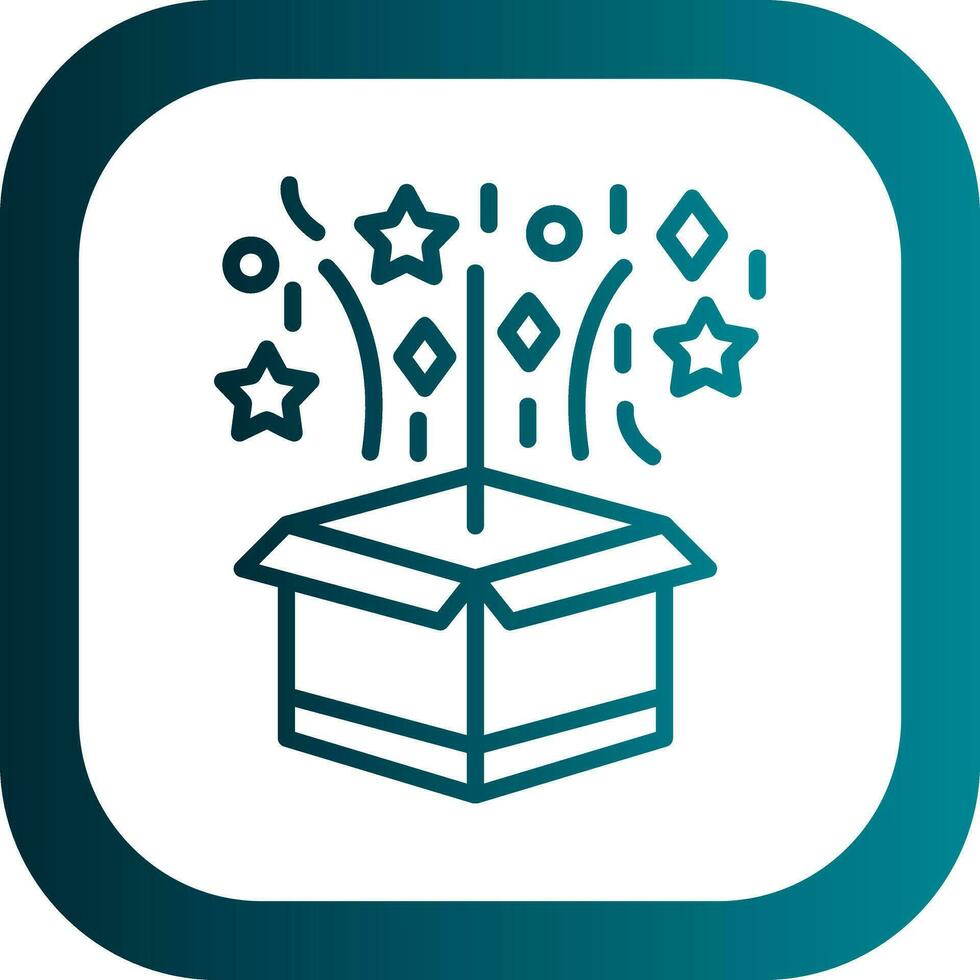 Magic box Vector Icon Design